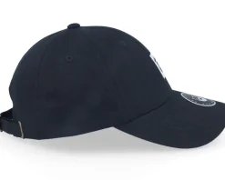 Cap Man Woven Black Dad Cap - Bearded Man
