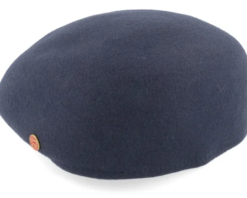 Car-cap Wool Felt Grey Flatcap - Mayser