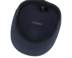 Car-cap Wool Felt Grey Flatcap - Mayser