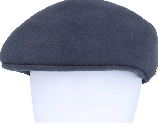 Car-cap Wool Felt Grey Flatcap - Mayser