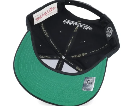 Carolina Hurricanes Team Ground 2.0 Pro Cap Black Adjustable - Mitchell & Ness