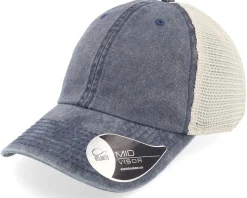 Case Navy Washed Dad Cap Trucker - Atlantis