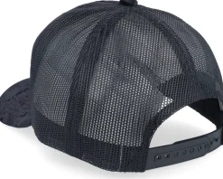 Castle On The Mountains Velvet Black A-Frame Trucker - Calza Pennello