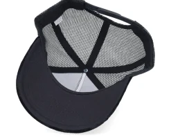 Castle On The Mountains Velvet Black A-Frame Trucker - Calza Pennello