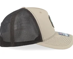 Chamonix Mont Blanc Patch 112 Split Khaki/Coffee Trucker - Wild Spirit