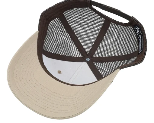 Chamonix Mont Blanc Patch 112 Split Khaki/Coffee Trucker - Wild Spirit