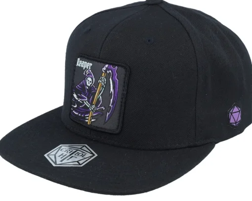 Chaotic Evil Box Patch Black Snapback - Critiql Hit