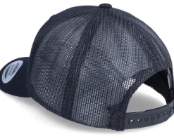 Charcoal Carp Fish Patch Black Trucker - Skillfish