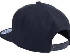 Charcoal Deer Box Patch Black Snapback - Wild Spirit