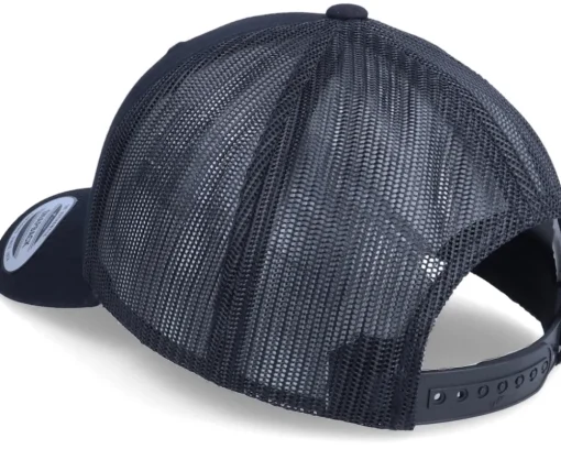 Charcoal Pike Fish Patch Black Trucker - Skillfish