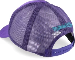 Charlotte Hornets Billboard Hwc Purple Trucker - Mitchell & Ness