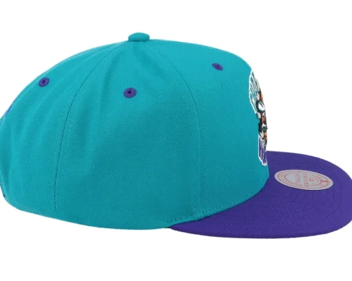Charlotte Hornets Breakthrough Teal/Purple Snapback - Mitchell & Ness