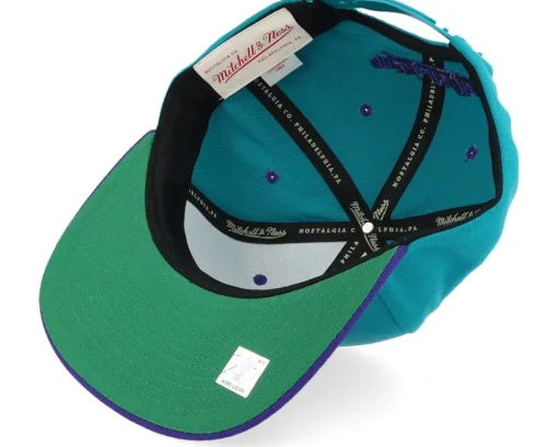 Charlotte Hornets Breakthrough Teal/Purple Snapback - Mitchell & Ness