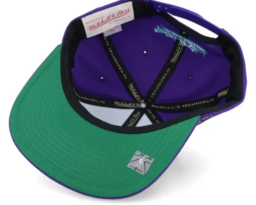 Charlotte Hornets Retro Sport Hwc Purple Snapback - Mitchell & Ness