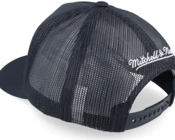 Charlotte Hornets Rock On Black Trucker - Mitchell & Ness
