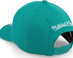 Charlotte Hornets Team Ground 2.0 Stretch 1 Teal Adjustable - Mitchell & Ness