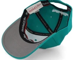 Charlotte Hornets Team Ground 2.0 Stretch 1 Teal Adjustable - Mitchell & Ness