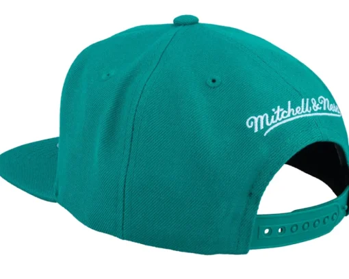 Charlotte Hornets Team Ground 2.0 Teal Snapback - Mitchell & Ness