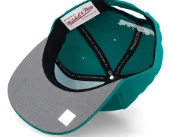 Charlotte Hornets Team Ground 2.0 Teal Snapback - Mitchell & Ness