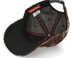 Check Flower Cap Brown Dad Cap - Sprayground