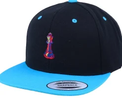 Chess King Colors Black/Teal Snapback - Iconic