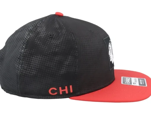 Chicago Blackhawks Authentic Pro Game&Train Black/Red Snapback - Fanatics