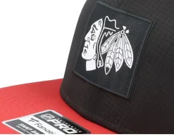 Chicago Blackhawks Authentic Pro Game&Train Black/Red Snapback - Fanatics