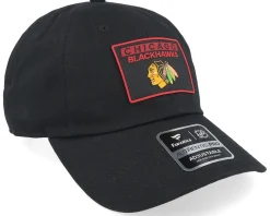 Chicago Blackhawks Authentic Pro Rink Prime Black Dad Cap - Fanatics