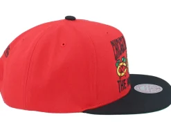 Chicago Blackhawks City Love Red/Black Snapback - Mitchell & Ness