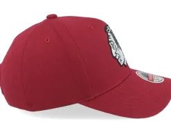 Chicago Blackhawks Classic Red Burgundy Adjustable - Mitchell & Ness
