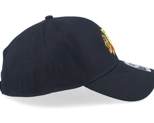 Chicago Blackhawks Mvp Black Adjustable - 47 Brand