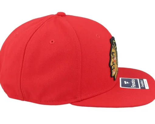 Chicago Blackhawks Primary Logo Red Snapback - Fanatics