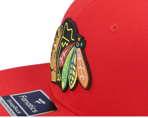 Chicago Blackhawks Primary Logo Red Snapback - Fanatics