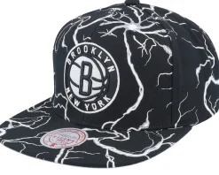 Chicago Blackhawks Storm Season Black Snapback - Mitchell & Ness