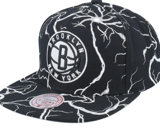 Chicago Blackhawks Storm Season Black Snapback - Mitchell & Ness