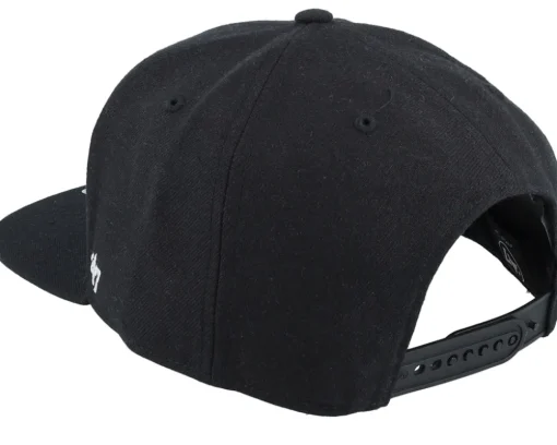 Chicago Blackhawks Sure Shot Black Snapback - 47 Brand
