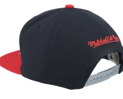 Chicago Bulls 91 Champ Flipside Cap Hwc Black/Red Snapback - Mitchell & Ness