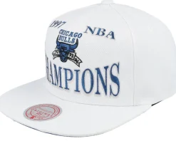 Chicago Bulls 97 Champ Flipside White Snapback - Mitchell & Ness