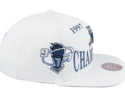 Chicago Bulls 97 Champ Flipside White Snapback - Mitchell & Ness