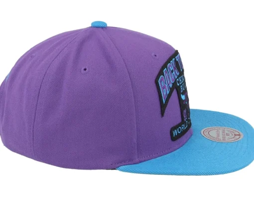 Chicago Bulls 91-92 Champ Flipside Purple Snapback - Mitchell & Ness