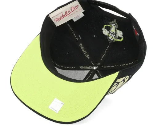 Chicago Bulls 96 Champ Flipside Black Snapback - Mitchell & Ness