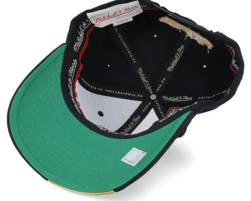 Chicago Bulls 97 Champs Stretch Hwc Black Adjustable - Mitchell & Ness