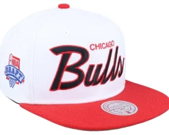 Chicago Bulls 94 Draft White/Red Snapback - Mitchell & Ness