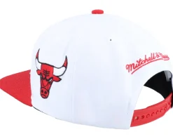 Chicago Bulls 94 Draft White/Red Snapback - Mitchell & Ness