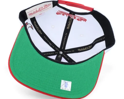 Chicago Bulls 94 Draft White/Red Snapback - Mitchell & Ness