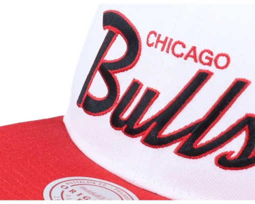 Chicago Bulls 94 Draft White/Red Snapback - Mitchell & Ness