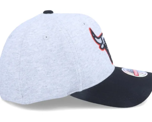 Chicago Bulls 186 Redline Grey/Black Adjustable - Mitchell & Ness