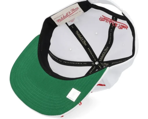 Chicago Bulls Aftershock White Snapback - Mitchell & Ness