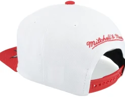 Chicago Bulls All Starz White/Red Snapback - Mitchell & Ness
