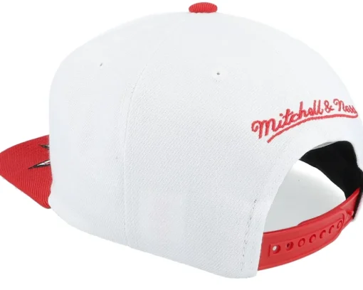 Chicago Bulls All Starz White/Red Snapback - Mitchell & Ness